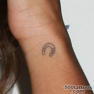 Celebrity Horseshoe Tattoos  Steal Her Style_22