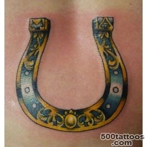 Horseshoe Tattoos Designs, Ideas and Meaning  Tattoos For You_7