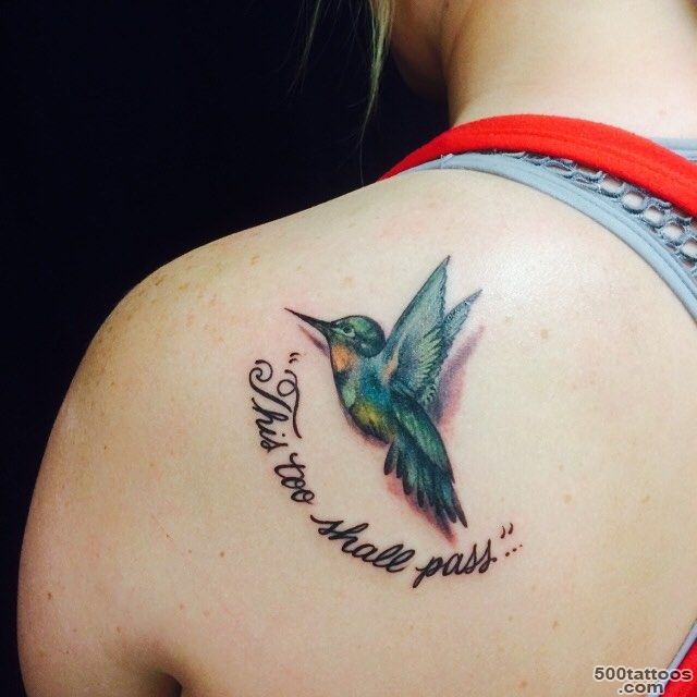 25 Stunning Hummingbird Tattoos_1
