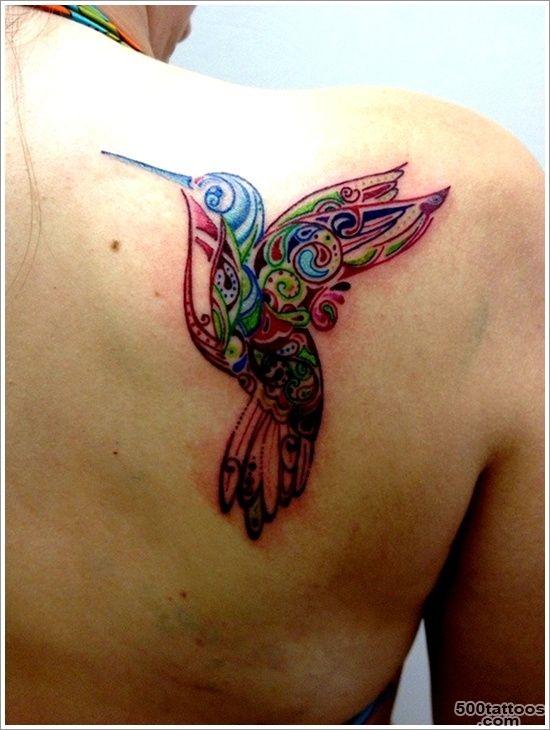 35 Stunning Hummingbird Tattoo Ideas_15