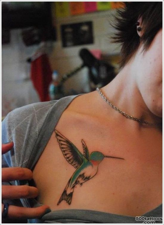 35 Stunning Hummingbird Tattoo Ideas_44