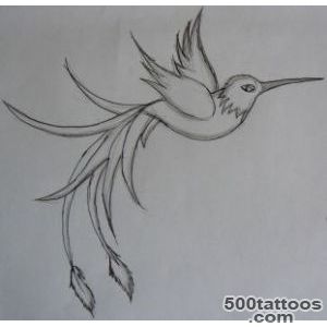 Small Hummingbird Tattoo With Flower   Tattoes Idea 2015  2016_46
