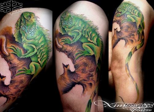 photo iguana tattoo ( 18 ) 1000 new ideas tatuirovki_49