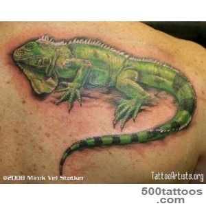 Free Iguana Tattoo Designs  iguana lizard tattoo by Mirek vel _18