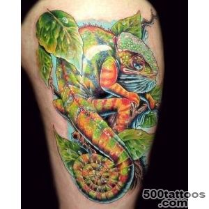 Top 10 Reptilian Lizard Tattoos_43