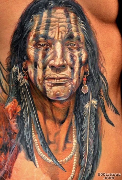 American Indian Tattoo   Tattoo by Dmitriy Samohin   26 im only ..._6