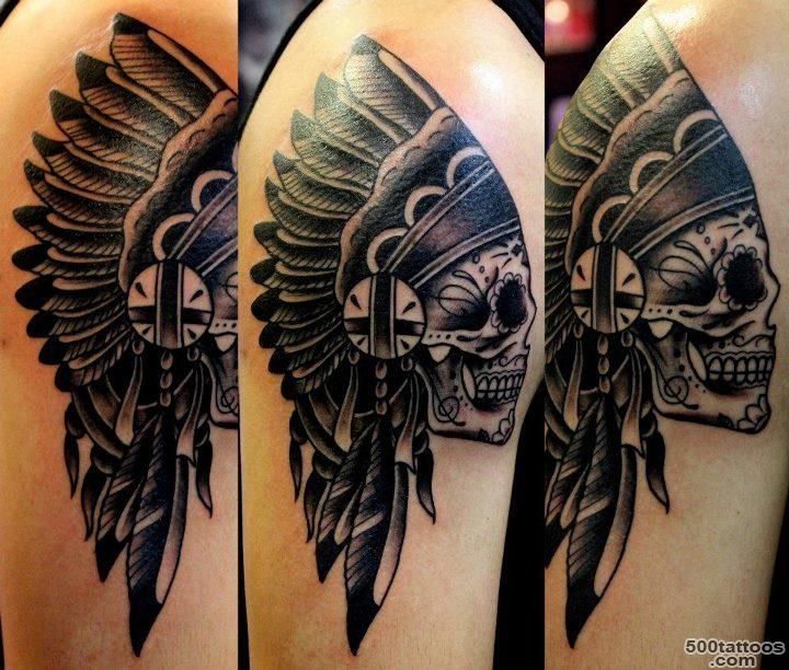 Indian Skull Tattoos and Their Meanings  Tattoo Ideas Gallery ..._19