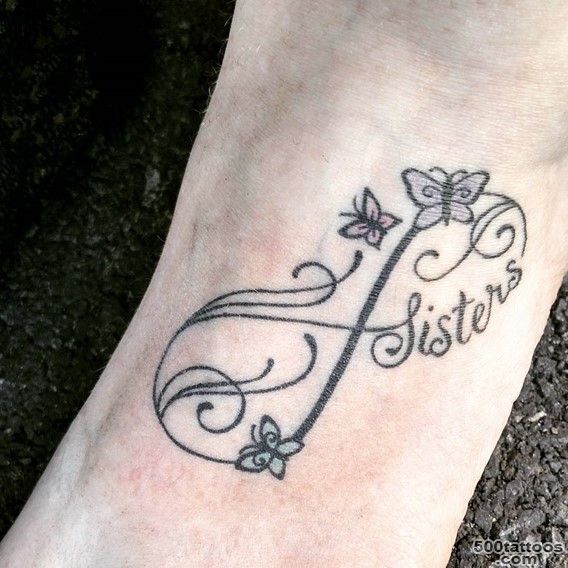 40 Inseparable Sisters Infinity Tattoo You#39ll Love to See_42