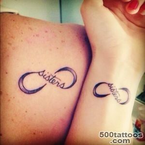 40 Inseparable Sisters Infinity Tattoo You#39ll Love to See_22