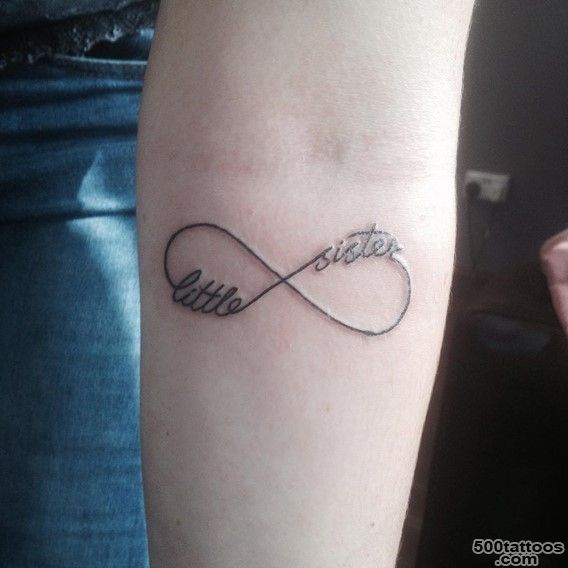 40 Inseparable Sisters Infinity Tattoo You#39ll Love to See_45