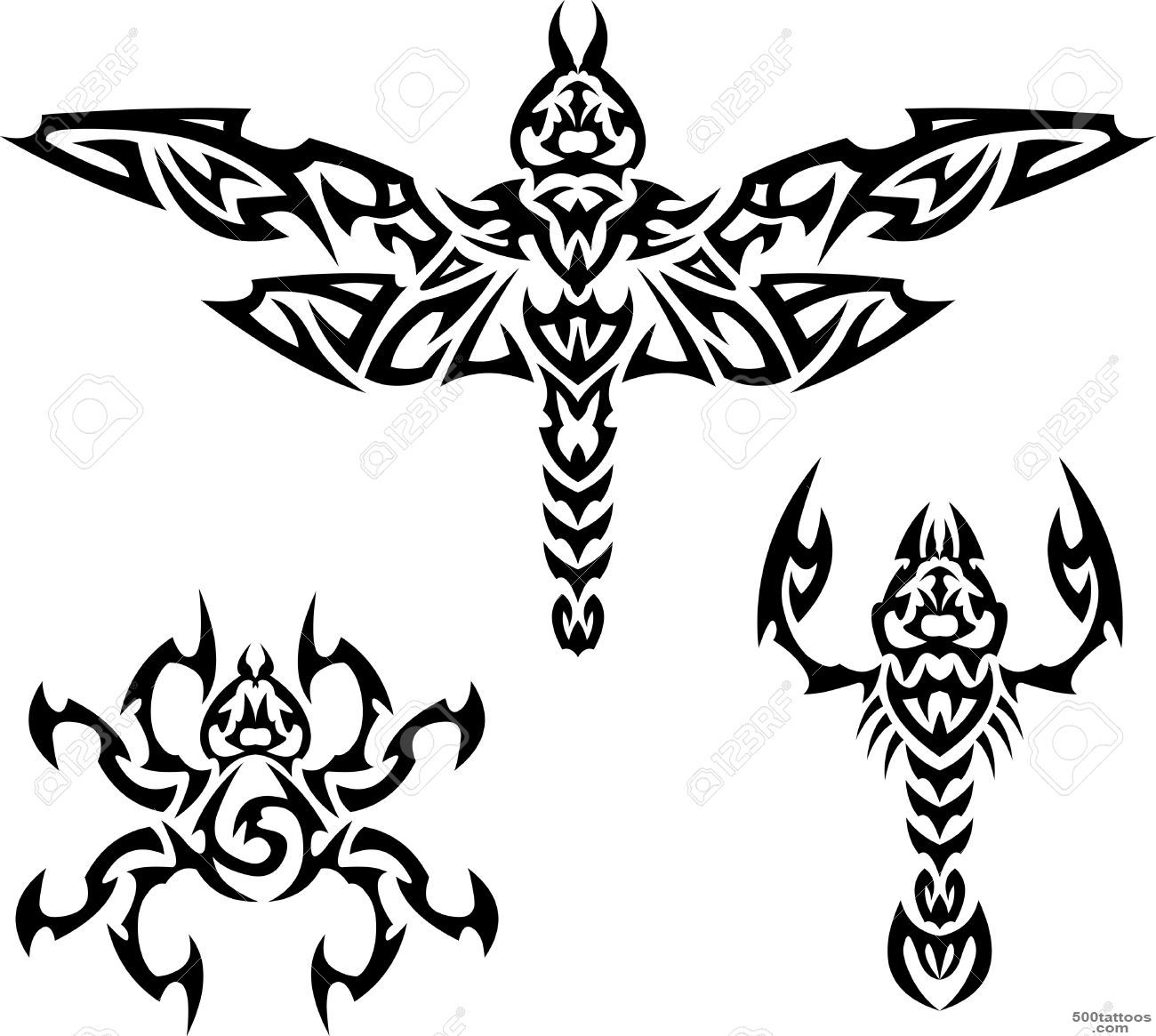 Tattoos Insects Royalty Free Cliparts, Vectors, And Stock ..._42