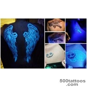 Invisible Tattoo you only see when illuminated by black light_2