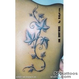 Ivy Flower Tattoo Ivy tattoo artistsorg picture  Sara   Ivy _18