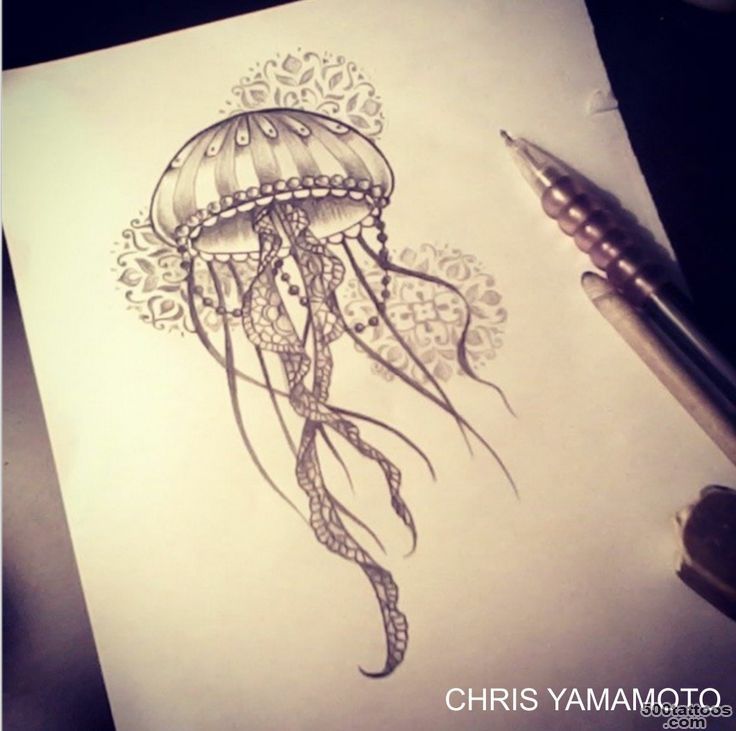 1000+ ideas about Jellyfish Tattoo on Pinterest  Tattoos, Octopus ..._2