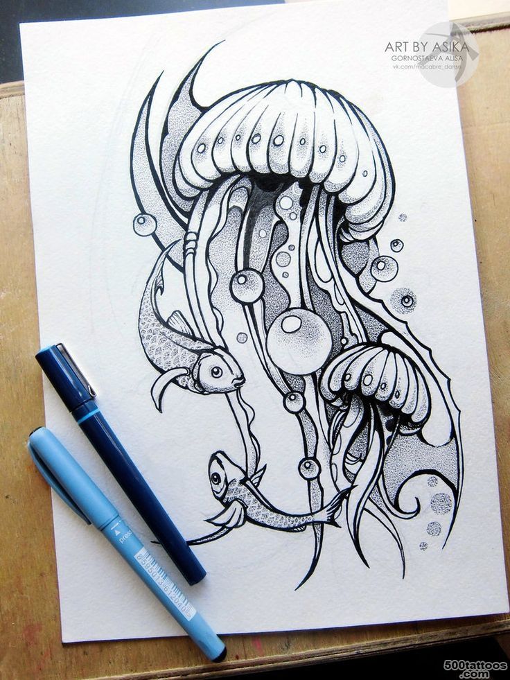 1000+ ideas about Jellyfish Tattoo on Pinterest  Tattoos and body ..._25