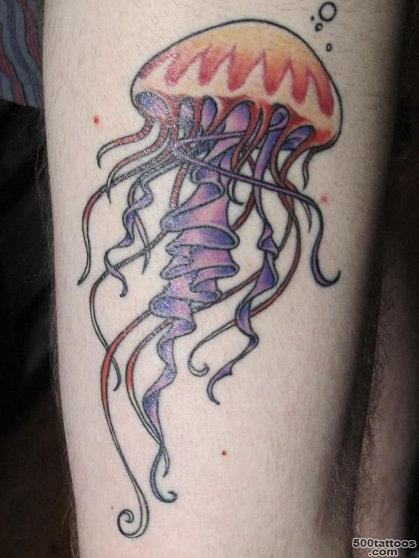 Girl With Jelly Fish Tattoo On Wrist  Tattoobite.com_46