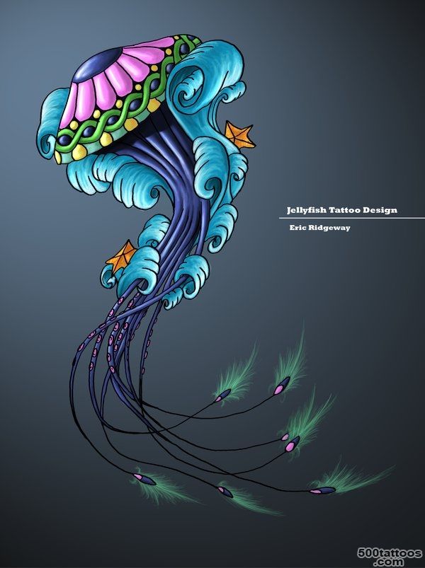jellyfish  aguaviva on Pinterest  Jellyfish Tattoo, Jellyfish ..._24