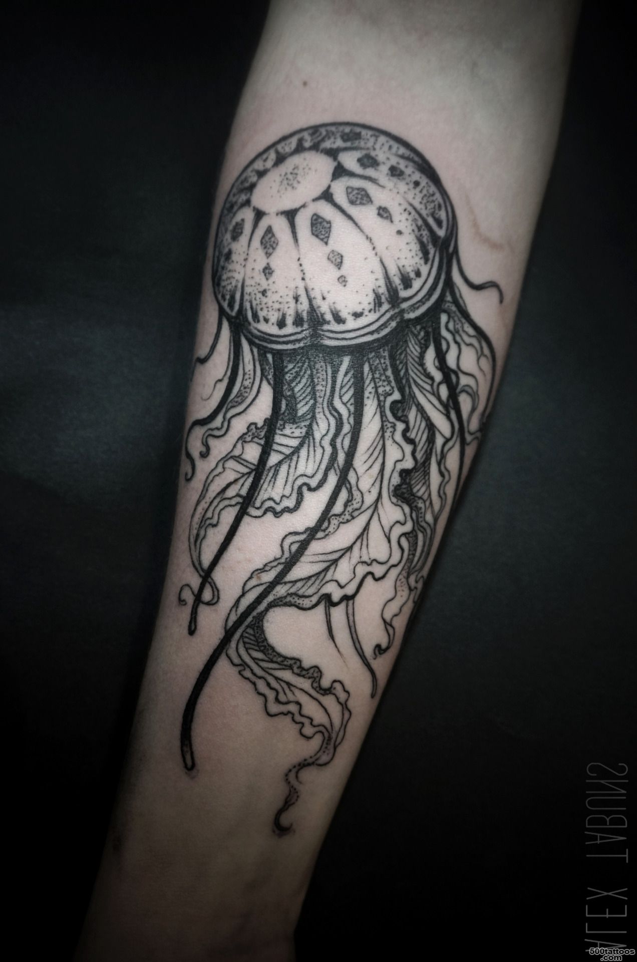 Jellyfish Tattoo Idea_8