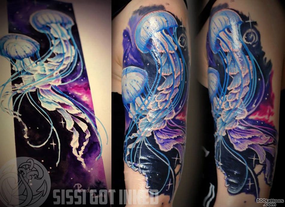 Jellyfish Tattoo Ideas amp Meaning • AwesomeJelly.com_23
