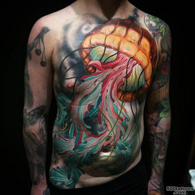 Jellyfish Tattoo Ideas amp Meaning • AwesomeJelly.com_26