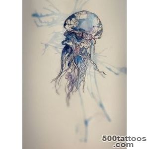 17+ Nice Jellyfish Tattoo Designs_37