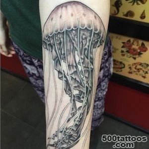My absolutely GORGEOUS jellyfish tattoo by Anthony!  Yelp_28