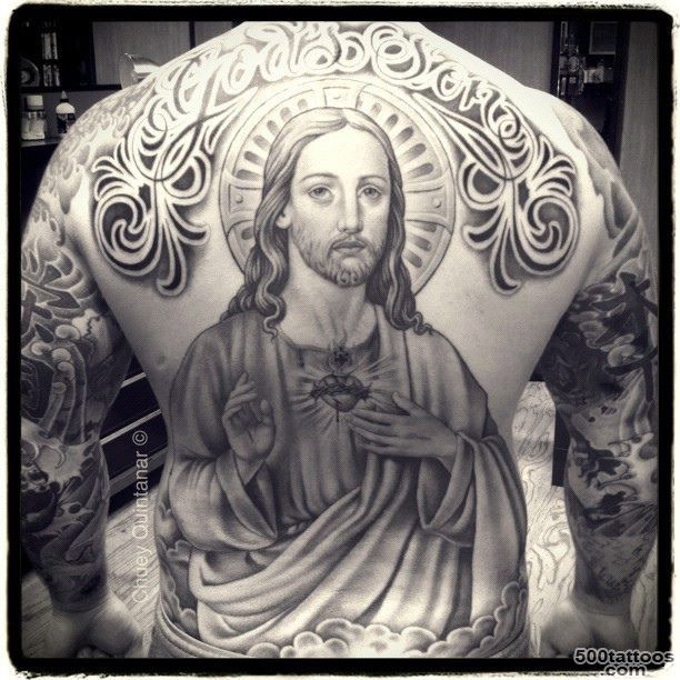 20+ Best Jesus Tattoo Images And Designs_31