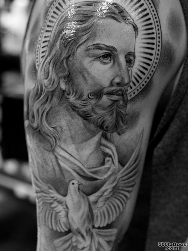 30+ Spiritual Jesus Christ Tattoo designs and meaning   Find your Way_3