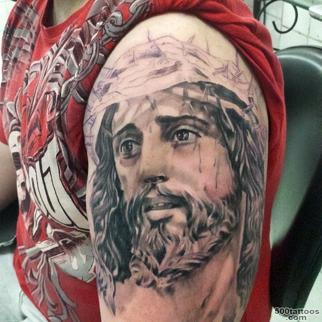 30+ Spiritual Jesus Christ Tattoo designs and meaning   Find your Way_5