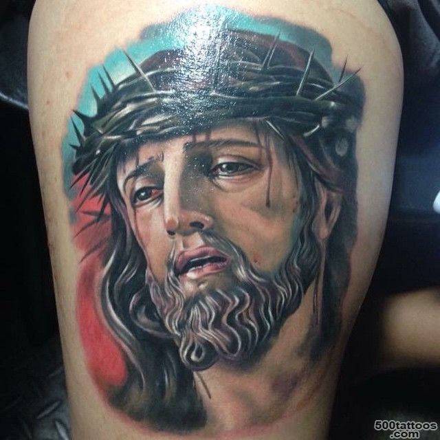 30+ Spiritual Jesus Christ Tattoo designs and meaning   Find your Way_15