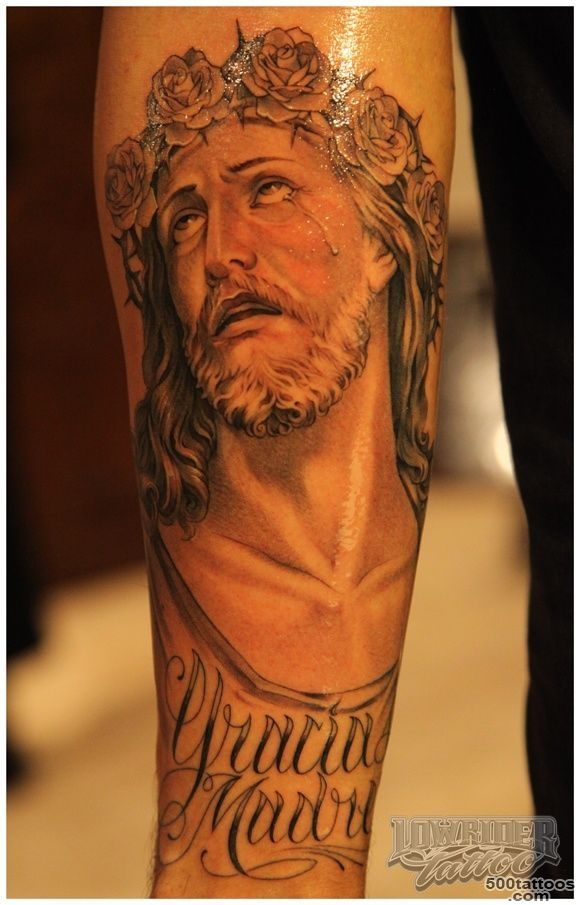 Jesus tattoo design Ridiculous Pictures of Jesus  tattoos picture ..._20
