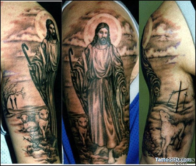 Jesus Tattoos and Designs Page 50_21