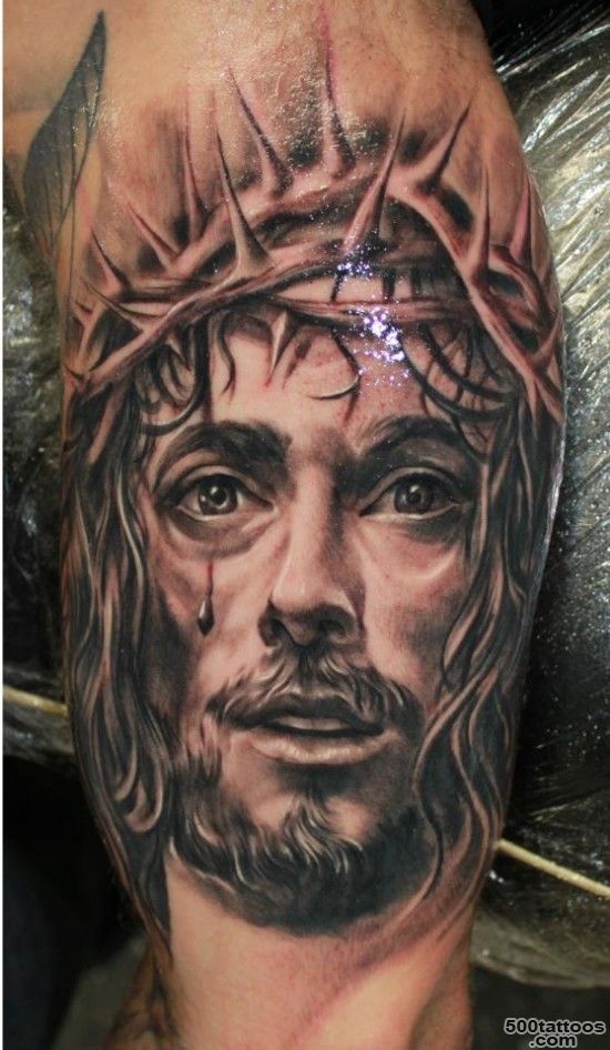 Weeping Jesus Tattoo  tattoo mix  Pinterest  Jesus Tattoo ..._10