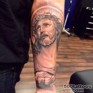 20+ Best Jesus Tattoo Images And Designs_11