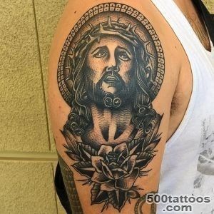 30+ Spiritual Jesus Christ Tattoo designs and meaning   Find your Way_9