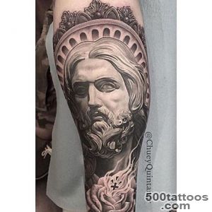 portrait jesus tattoo on Instagram_48