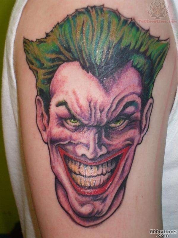 10+ Joker Tattoos For Bicep_37