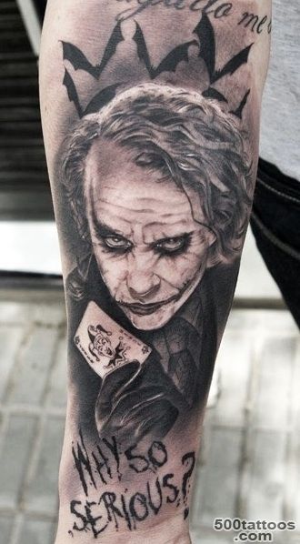 55+ Cool Joker Tattoos_1