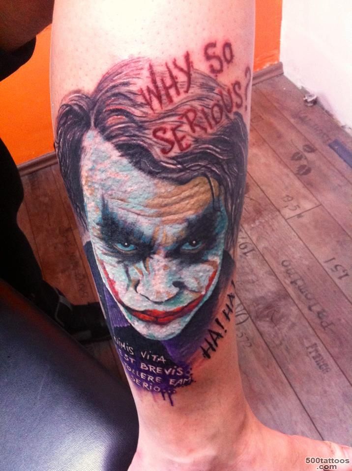 55+ Cool Joker Tattoos_9