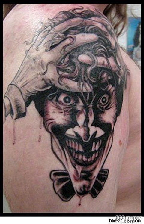 Great Comic Book Tattoos  Jokers, Comic Book Tattoo and Joker Tattoos_20
