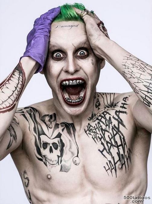 Jared Leto#39s Joker Tattoos Broken Down And Explained  ShortList ..._14.JPG