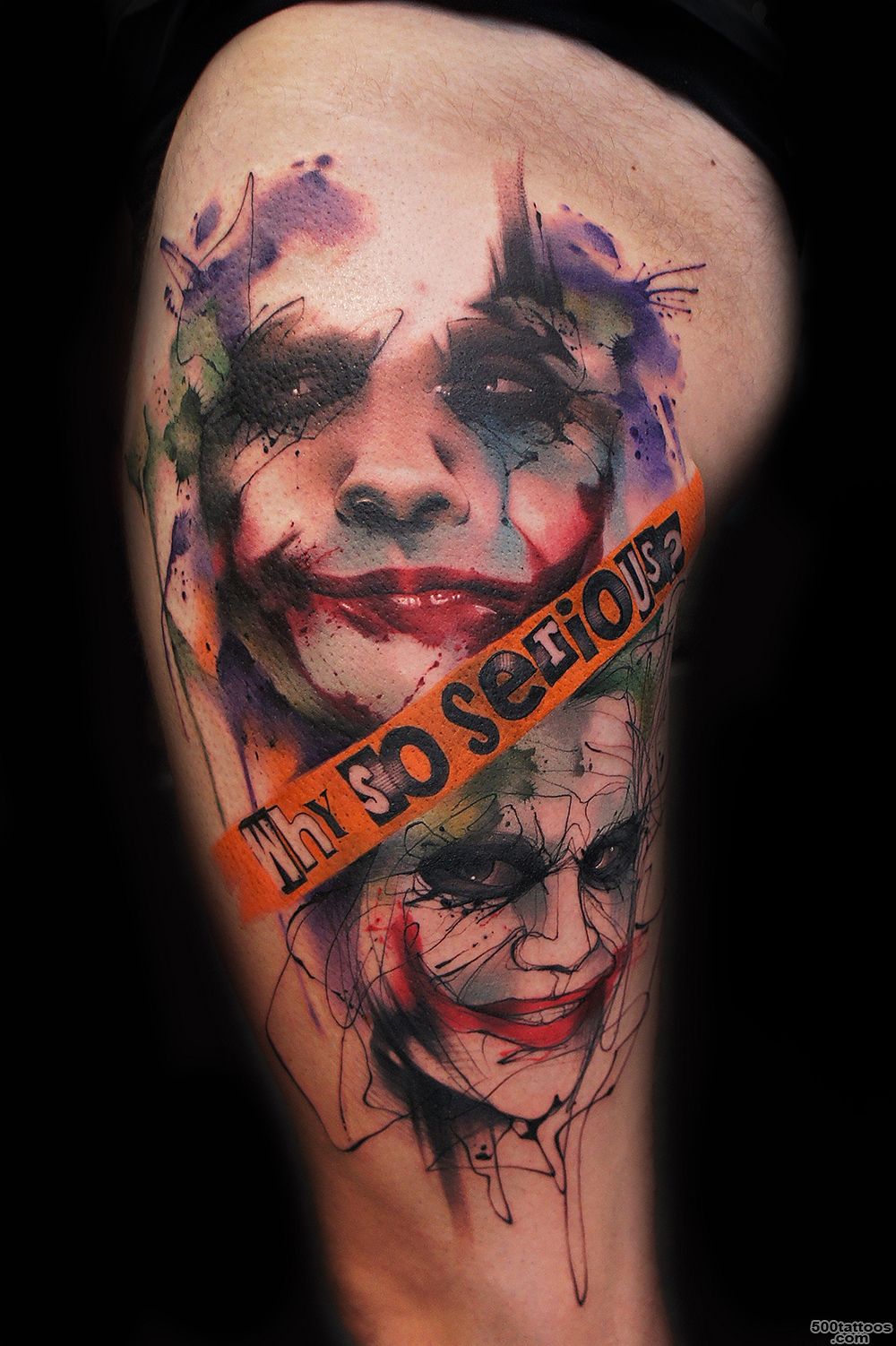 Joker tattoo by Jay Freestyle  Tattoo.com_25