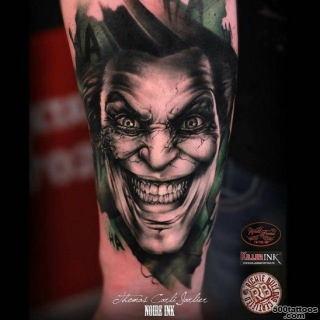 Joker Tattoo on Arm  Best Tattoo Ideas Gallery_6