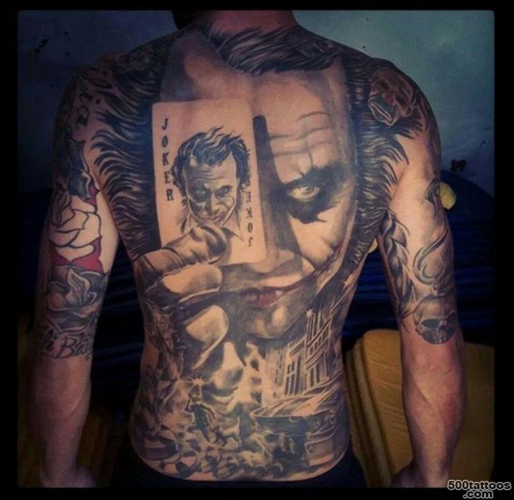 Joker tattoo  Tattoos inspirations  Pinterest  Jokers, Joker ..._41