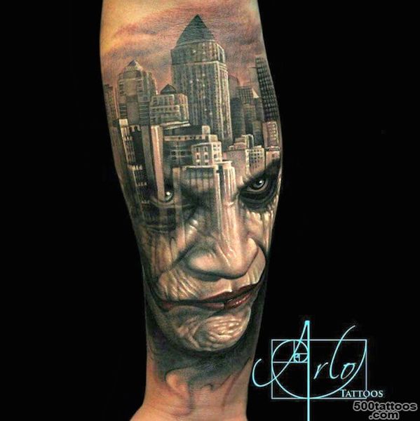 Just Updated! Our 30 Most Favorite Joker Tattoos of All Time (so far)._24