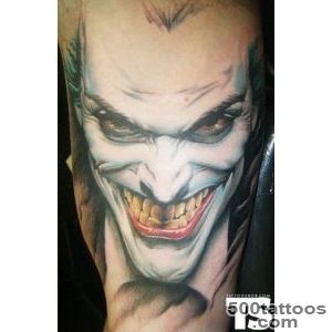 20 Coolest Comic Book Inspired Tattoos   19 The Joker   Tattoo by _12