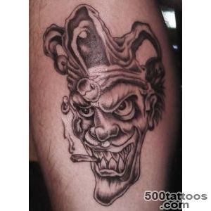 22+ Nice Joker Tattoos On Leg_30