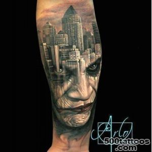 Just Updated! Our 30 Most Favorite Joker Tattoos of All Time (so far)_24