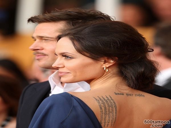 10 Angelina Jolie and Brad Pitt Tattoos_37