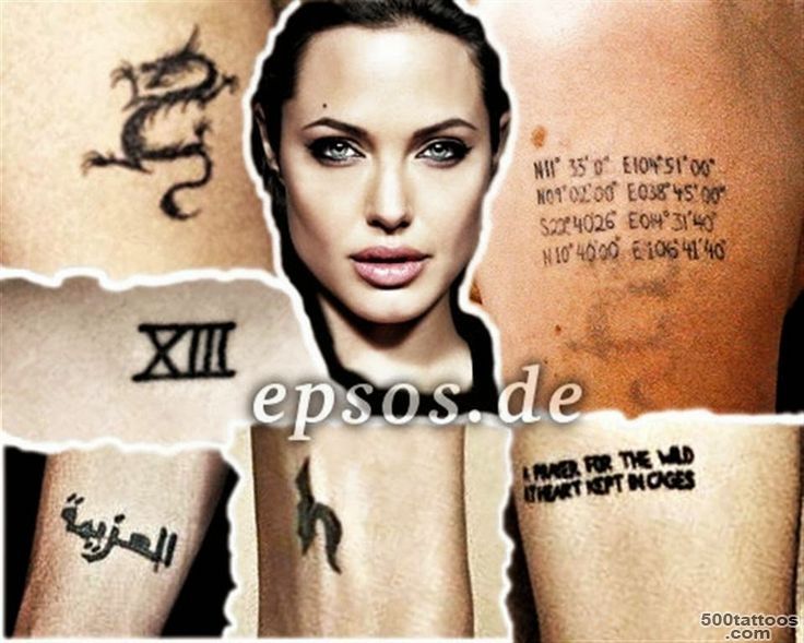 angelina jolie tattoos meaning  Celebrity Tattoos Female ..._27